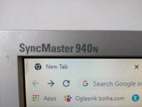 Prodam monitor Samsung SyncMaster940N zelo ohranjen .Cena 30€