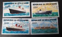 Slonokoščena obala – celotna serija, ladje 1984