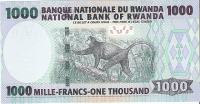 Bank.1000 FRANCS P-35a (RWANDA RUANDA)2008,UNC