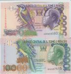 BANKOVEC 5000,10000 DOBRAS (SAO TOME AND PRINCIPE,SV.TOMAŽ))1996.UNC
