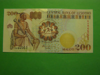 LESOTO (LESOTHO) 2001 - 200 MALOTI - PRODAM