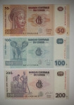 Prodam 3 bankovce Kongo