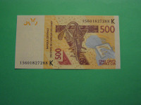 SENEGAL (ZAH. AFRIKA) 2012 - 500 FRANKOV - PRODAM