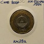 Cape Verde 100 Escudos 1994-Calhandra