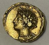 Zlatnik Zeugitania  Carthage, Stater (350. -320.) SNG Cop (Nordafrika)