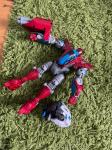 Spiderman lutka + transformer