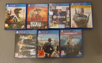 PS4 igre RDR2, The Witcher,...