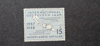 leto geofizike - Nizozemski Antili 1957 - Mi 65 -čista znamka (Rafl01)