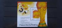 nogomet - Nevis 2001 - Mi B 206 - blok, čist (Rafl01)