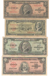 Kuba, set 12 bankovcev, 1949 - 2016