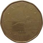LaZooRo: Kanada 1 Dollar 1990 UNC
