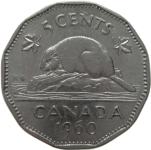 LaZooRo: Kanada 5 Cents 1960 PL