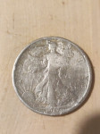 Srebrnik Amerika half dolar 1917