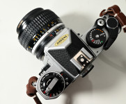 Nikon FE2 +objektiv 50mm f1,2 AIs