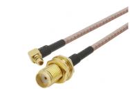 MMCX Male Plug v SMA Female Jack coaxial cable SMA konektor