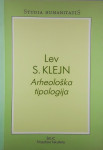 ARHEOLOŠKA TIPOLOGIJA, Lev S. Klejn