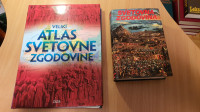 Atlas Svetovne zgodovine, svetovna zgodovina in ostali atlasi