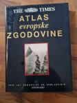 Knjiga ATLAS EVROPSKE ZGODOVINE, THE TIMES