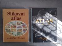 Strokovna literatura Slikovni atlas,Atlas za šole II.stopnje