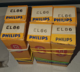 elektronke EL86 Philips izhodne pentode audio ojačevalnika