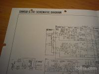 SANSUI schematic diagram G 701 G401 SC 1100