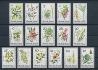 Norfolk 1984 flora serija MNH**