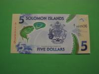 SOLOMONOVI OTOKI (SOLOMON ISLANDS) 2019/20 - 5 DOLARJEV - PRODAM