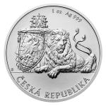 1 oz SREBRNIK Niue Czech Lion 2019unčni srebro Češki Lev (otaku)