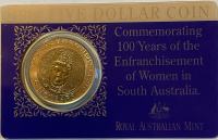 Avstralija 5 Dollars 1994-Enfranchisement