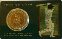 Avstralija 5 Dollars 1996-Sir Donald Bradman