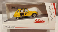 Schuco James Bond 007 Citroen 2CV , 1/64 metal