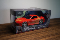 JADA 1:32 Fast and Furious Mazda rx7 - orange jls