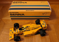Minichamps Lotus Honda 99T Winner Monaco GP 1987 Ayrton Senna  1/18