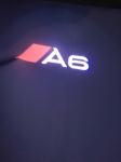 Led logo Audi A6 za sprednja vrata 2kom