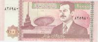 BANKOVEC  10 000 dinarjev  2002  Irak