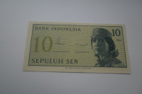 Bankovec INDONEZIJA 10 SEN 1964 UNC