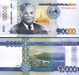 LAOS 10.000 kip 2020 UNC