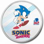 1 oz Srebrnik Sonic the Hedgehog 30th 2021 Niue srebro Ag .999 (otaku