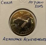 Kitajska 10 Yuan 2015-Aerospace