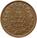 LaZooRo: Britanska Indija 1/12 Anna 1936 UNC