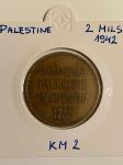 Palestina 2 Mils 1942