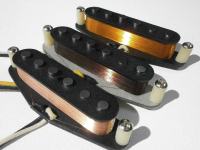 Stratocaster Guitar Pickups SET Hand Wound David Gilmour Black Strat