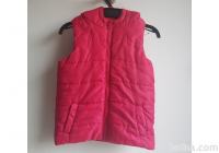 Dekliški roza bunda - brezrokavnik 5-6 let (116 cm)