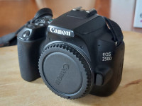 Fotoaparat Canon EOS 250D/SL3 + Stativ + Polnilec + 2x Baterija
