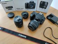 Canon 250D + 3 Objektivi