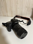 Canon 80d + sigma art 18-35mm F1.8 + 50mm F1.8, bliskavica in battery