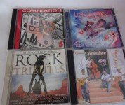 CD  Rock Tributes, Quinteto Cohimbre, Lullaby Dreams, Compilation