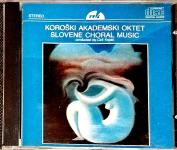 Koroški akademski oktet - Slovene choral music (CD, 1990)