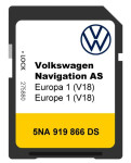 Volkswagen navigacija Discover Media SD EU 2024/25 (V19) [32 GB SD]