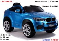 Otroški avto BMW X6 LAK modre ali rdeče barve